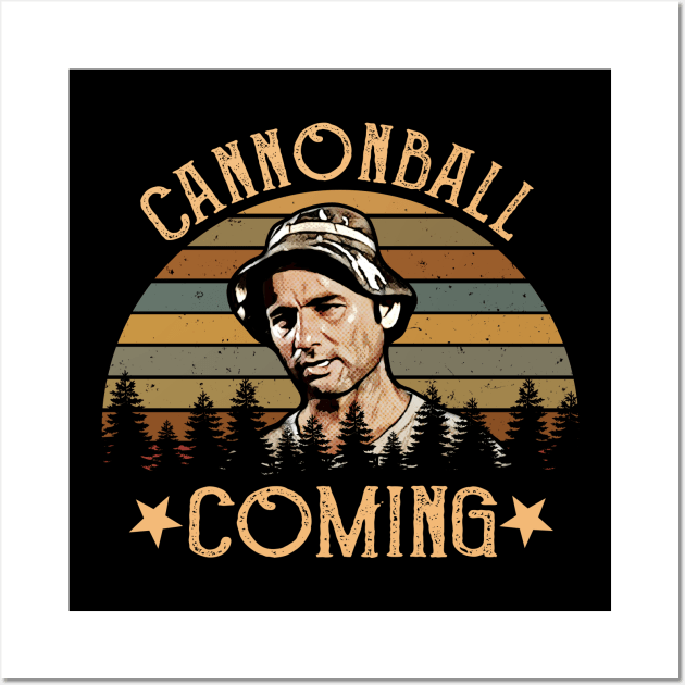 Cannonball coming carl spackler vintage Wall Art by Loweryo Judew